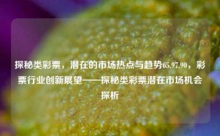 探秘类彩票，潜在的市场热点与趋势65.97.90，彩票行业创新展望——探秘类彩票潜在市场机会探析，探秘类彩票，潜在市场热点与趋势的65.97.90创新展望