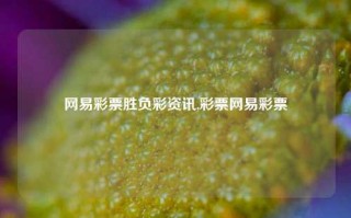 网易彩票胜负彩资讯,彩票网易彩票