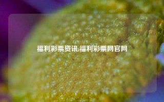 福利彩票资讯,福利彩票网官网