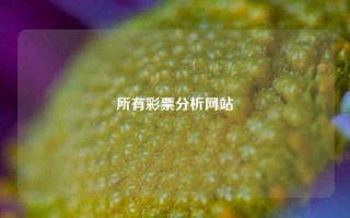 所有彩票分析网站