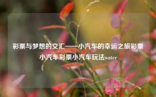 彩票与梦想的交汇——小汽车的幸运之旅彩票小汽车彩票小汽车玩法water