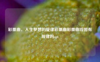 彩票曲，人生梦想的旋律彩票曲彩票曲线图有规律吗apt