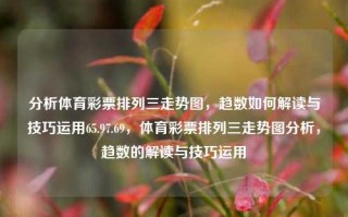 分析体育彩票排列三走势图，趋数如何解读与技巧运用65.97.69，体育彩票排列三走势图分析，趋数的解读与技巧运用，体育彩票排列三趋数解读及运用技巧指南