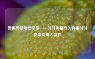 警惕网络赌博陷阱——时时彩票网的真相时时彩票网川大智胜