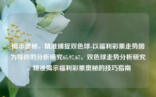 揭示奥秘，精准捕捉双色球-以福利彩票走势图为导向的分析研究65.97.67，双色球走势分析研究，精准揭示福利彩票奥秘的技巧指南，以福彩双色球走势图为导向的精准分析技巧指南