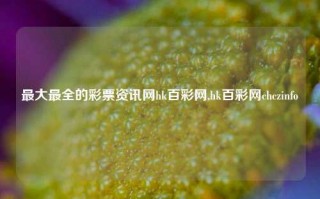 最大最全的彩票资讯网hk百彩网,hk百彩网chczinfo