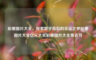 彩票图片大全，探索数字背后的幸运之梦彩票图片大全亿元大奖彩票图片大全寒衣节