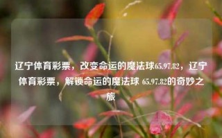 辽宁体育彩票，改变命运的魔法球65.97.82，辽宁体育彩票，解锁命运的魔法球 65.97.82的奇妙之旅，辽宁体育彩票，解锁65.97.82魔法球的奇妙命运之旅