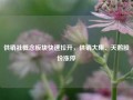 供销社概念板块快速拉升，供销大集、天鹅股份涨停