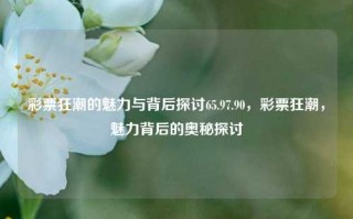 彩票狂潮的魅力与背后探讨65.97.90，彩票狂潮，魅力背后的奥秘探讨，彩票狂潮，揭秘65.97.90的魅力与背后的神秘之源