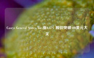 Caseys General Stores, Inc.涨0.47% 股价突破400美元大关