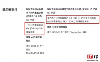 2024 款 10 核 M4 iMac 成首款支持 120Hz 8K 外接显示的 Mac