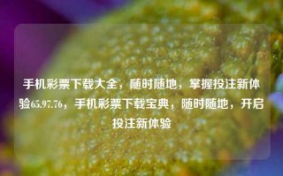 手机彩票下载大全，随时随地，掌握投注新体验65.97.76，手机彩票下载宝典，随时随地，开启投注新体验，随时随地投注，手机彩票宝典与体验新篇章