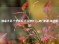 加拿大第三季度经济仅增长1% 央行料将继续降息