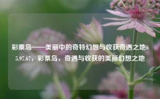 彩票岛——美丽中的奇特幻想与收获奇遇之地65.97.67，彩票岛，奇遇与收获的美丽幻想之地，彩票岛，幻想之中的财富之旅，一次夺金果探宝之艳遇之旅65.97.67