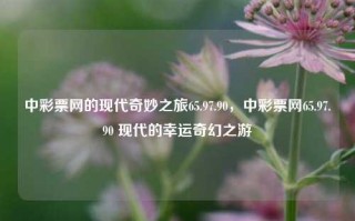 中彩票网的现代奇妙之旅65.97.90，中彩票网65.97.90 现代的幸运奇幻之游，中彩票网65.97.90的现代幸运奇幻之旅