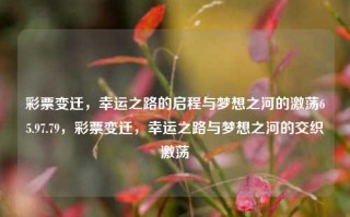 彩票变迁，幸运之路的启程与梦想之河的激荡65.97.79，彩票变迁，幸运之路与梦想之河的交织激荡，彩票之路，启程幸运与梦想之河的交响