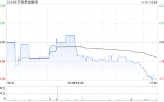 万国黄金集团完成发行1.656亿股新股份