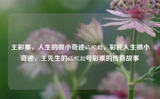 王彩票，人生的微小奇迹65.97.82，彩民人生微小奇迹，王先生的65.97.82号彩票的传奇故事，王先生与65.97.82号彩票的传奇故事，人生的微小奇迹