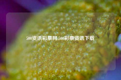 500资讯彩票网,500彩票资讯下载-第1张图片-彩票资讯