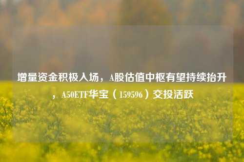 增量资金积极入场，A股估值中枢有望持续抬升，A50ETF华宝（159596）交投活跃-第1张图片-彩票资讯