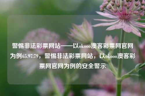 警惕非法彩票网站——以okooo澳客彩票网官网为例65.97.79，警惕非法彩票网站，以okooo澳客彩票网官网为例的安全警示，警示，小心Okooo澳客彩票网站并非可靠官方之举——防范非法彩票网站的重要性与行动指南-第1张图片-彩票资讯