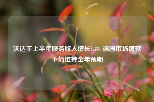 沃达丰上半年服务收入增长1.7% 德国市场疲软下仍维持全年预期-第1张图片-彩票资讯