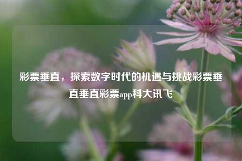 彩票垂直，探索数字时代的机遇与挑战彩票垂直垂直彩票app科大讯飞-第1张图片-彩票资讯